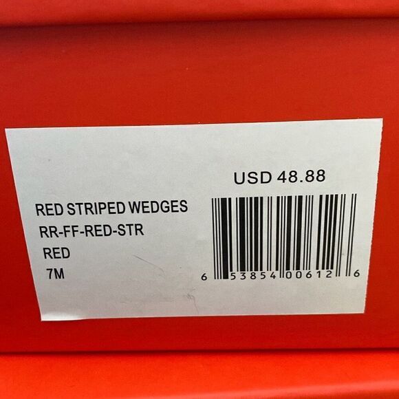 Reya Rosette Regalia Womens Floral Stripe Summer Flip Flop Sandal Sz 7M - Picture 5 of 5